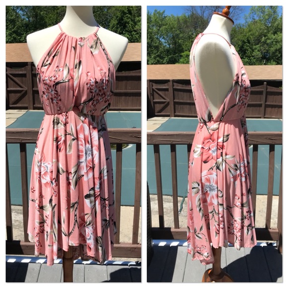 Blush Floral Summer Dress - Picture 5 of 7